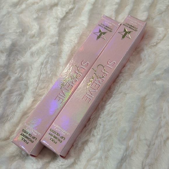 JEFFREE STAR COSMETICS Supreme Gloss full pigment celebrity skin bundle of 2 New - Picture 3 of 7